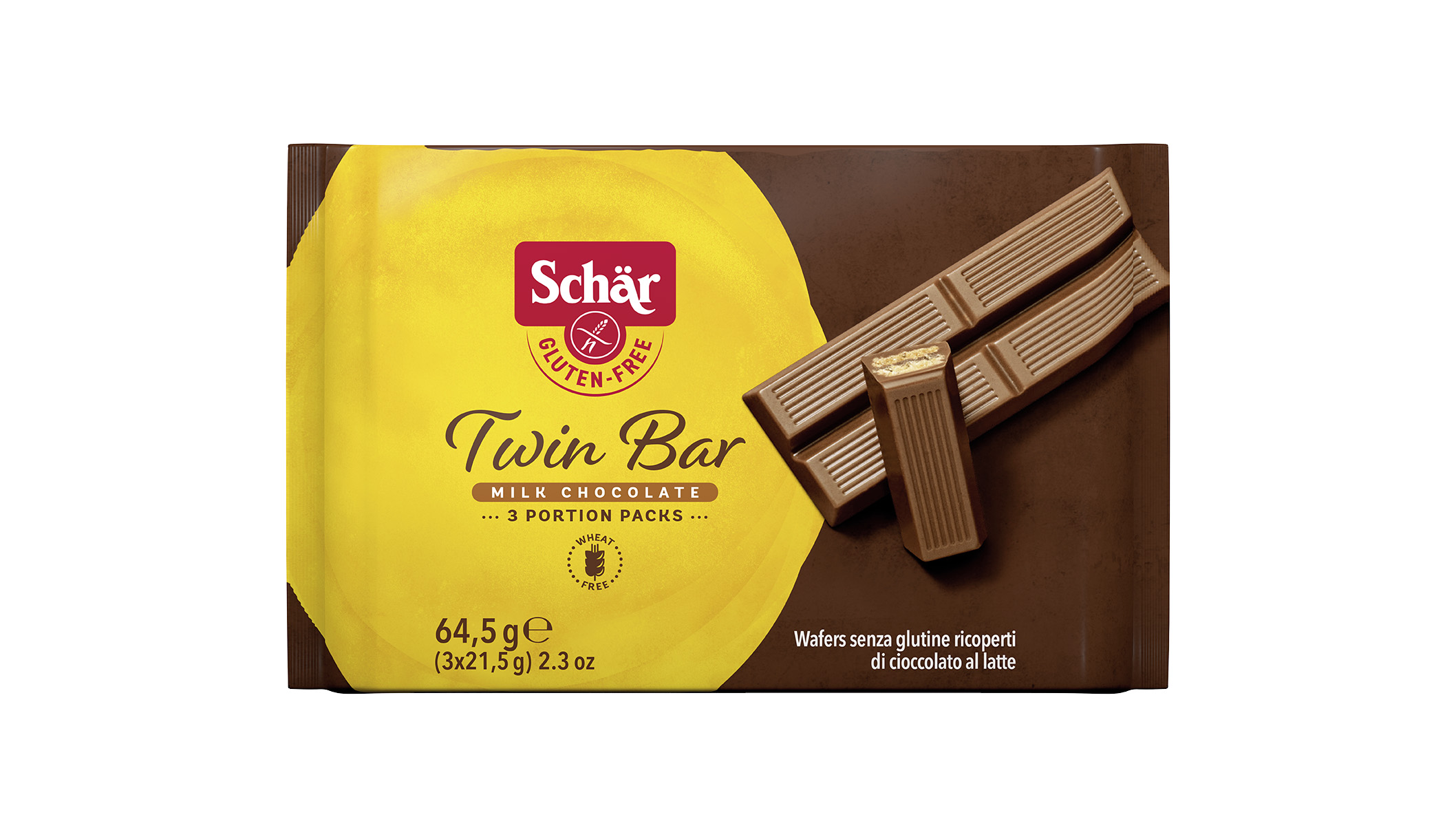 Bezglutenska čokoladica - Twin Bar