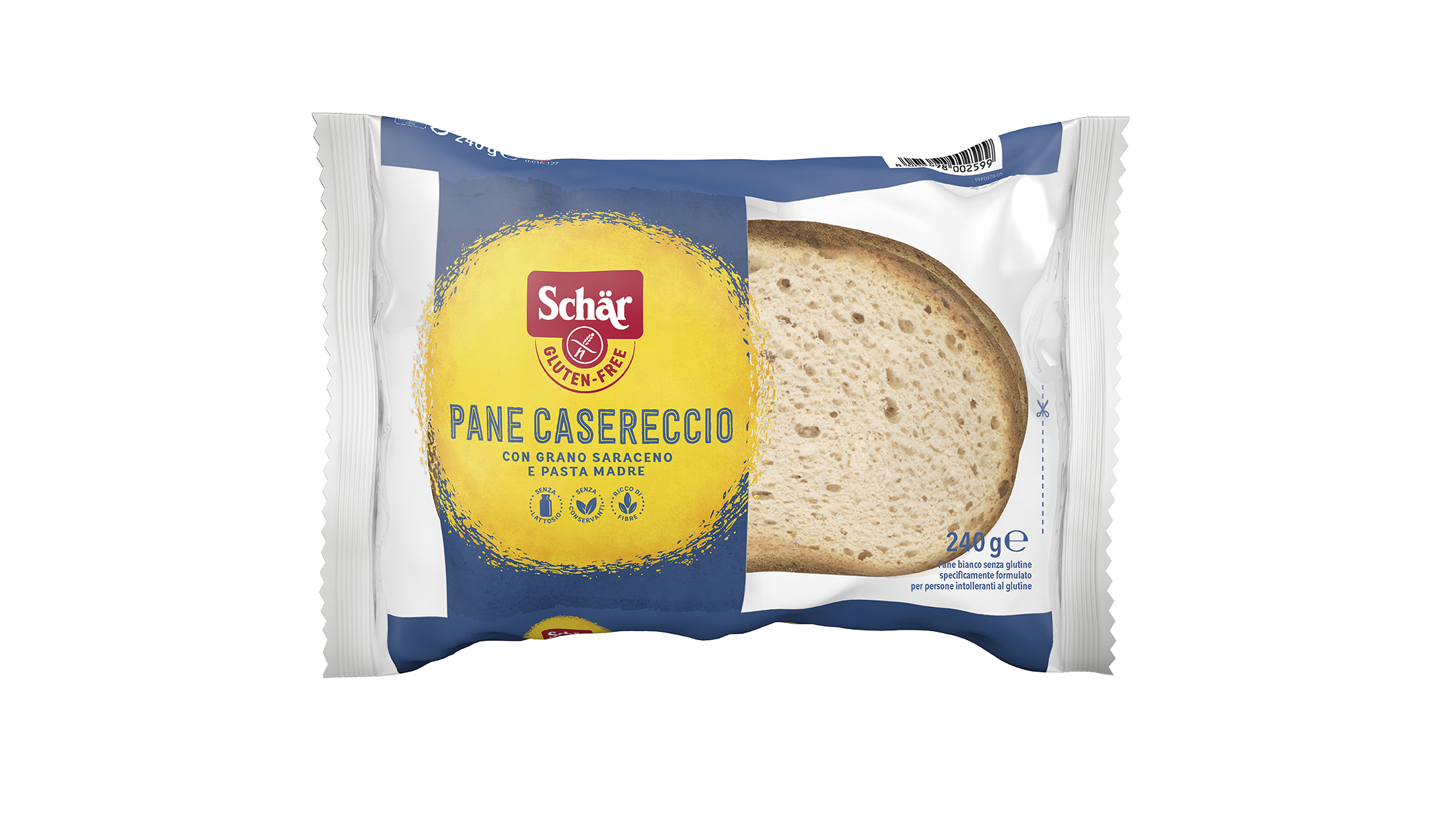 Bezglutenski kruh - Pane Casereccio